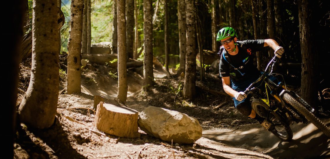 One of our MTB guides Shaun Fry