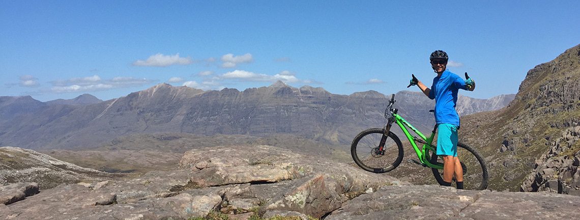 International mountain bike guides in Scotland
