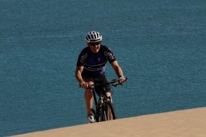 Leander, our mountain bike guide in Namibia