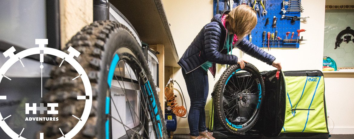 MTB Minute how to unpack your mountain bike H+I Adventures