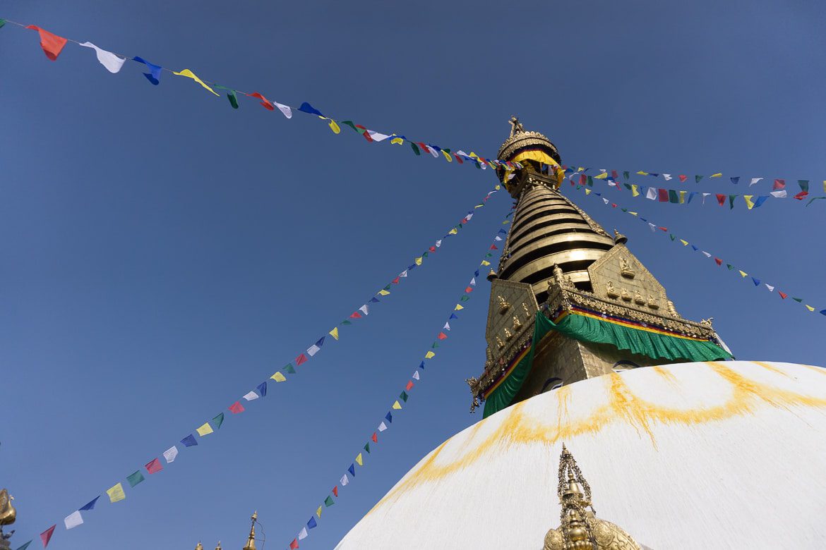 Mustang Valley, Nepal - Kathmandu temple top