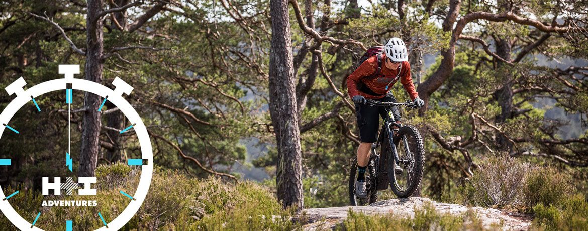 Technical climbs on an E-MTB