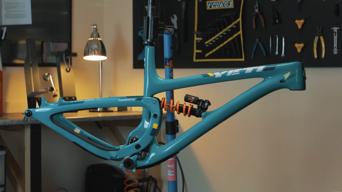 Ultimate Yeti SB5.5 - starting the build